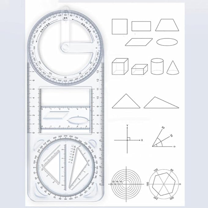 Multifunctional Geometric Ruler