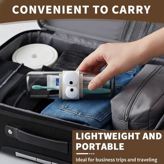Cute Eye Travel Toothbrush Case