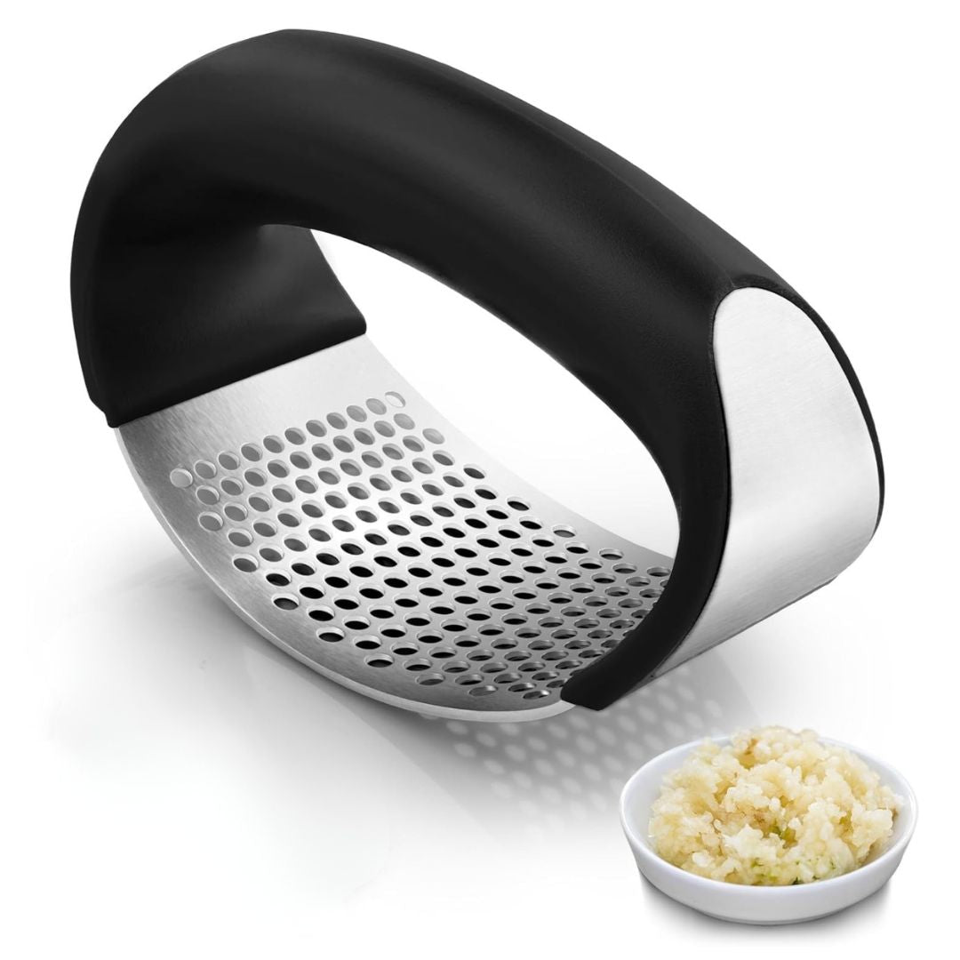 Stainless Steel Garlic Crusher (Pack of 2)