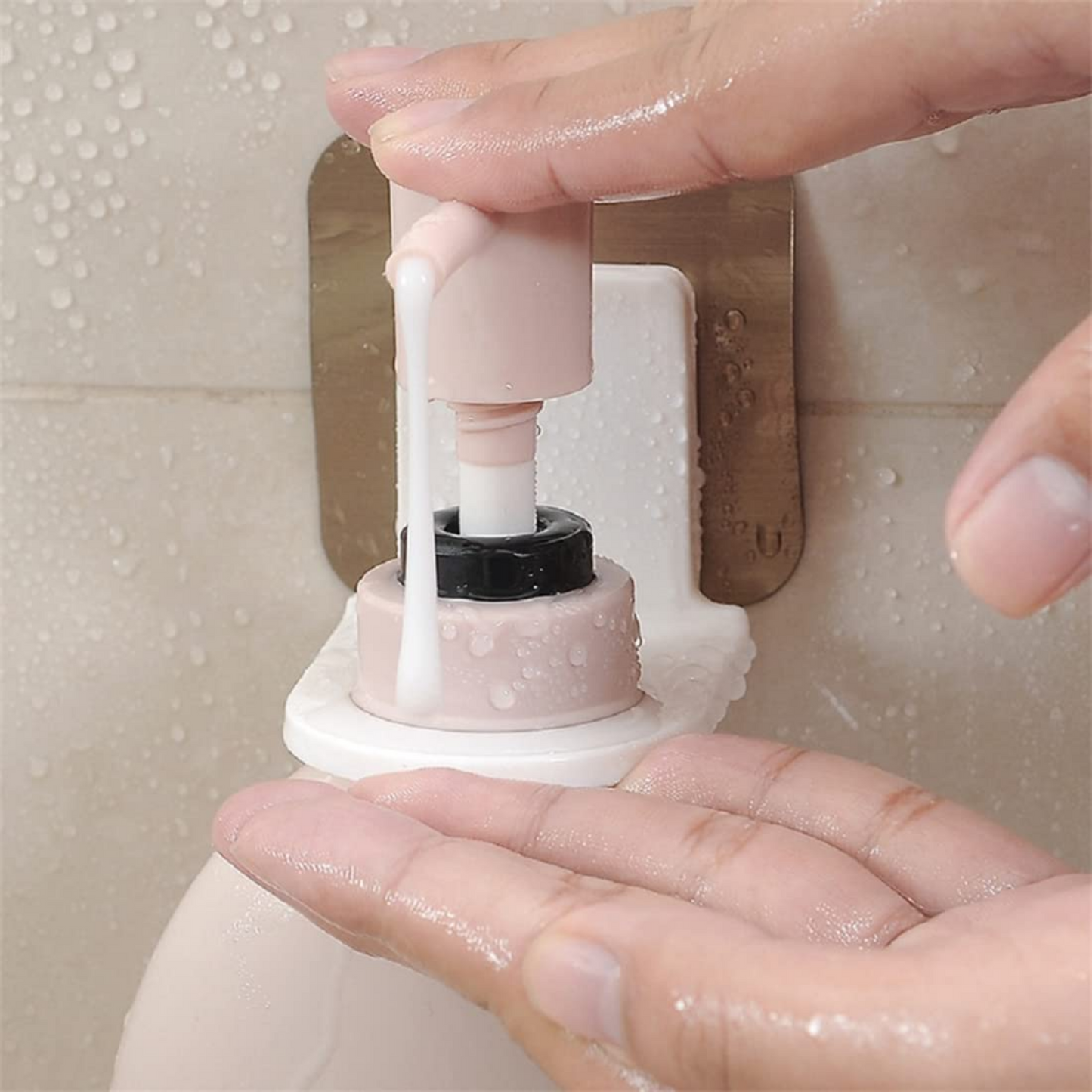 Adhesive Wall Mounted Hand-wash Bottle Holder