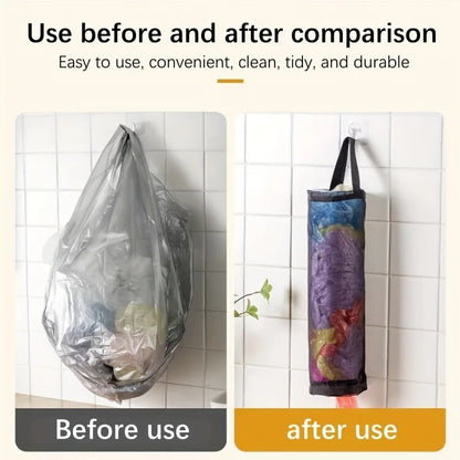 Mesh Plastic & Grocery Bag Storage Organizer (Pack of 2)