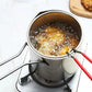Stainless Steel Deep Frying Pot with Strainer Basket (1200ml)