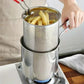 Stainless Steel Deep Frying Pot with Strainer Basket (1200ml)