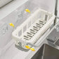 Retractable Sink Storage Tray with Drying Basket