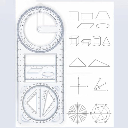 Multifunctional Geometric Ruler