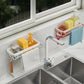 Retractable Sink Storage Tray with Drying Basket