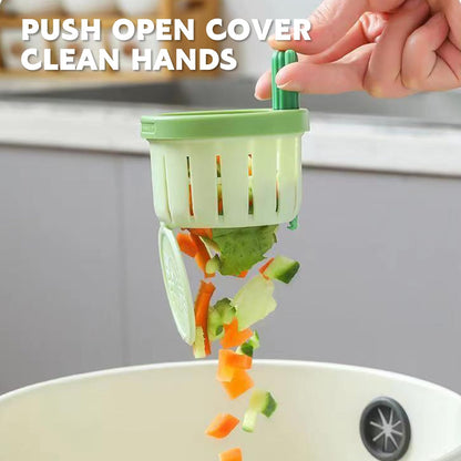 Cactus Kitchen Sink Strainer - Press Automatic Dumping
