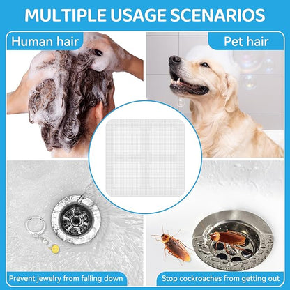 Disposable Drain Hair Catcher Stickers for Bathroom, Bathtub and Kitchen (Buy 5 Get 5 Free🔥)