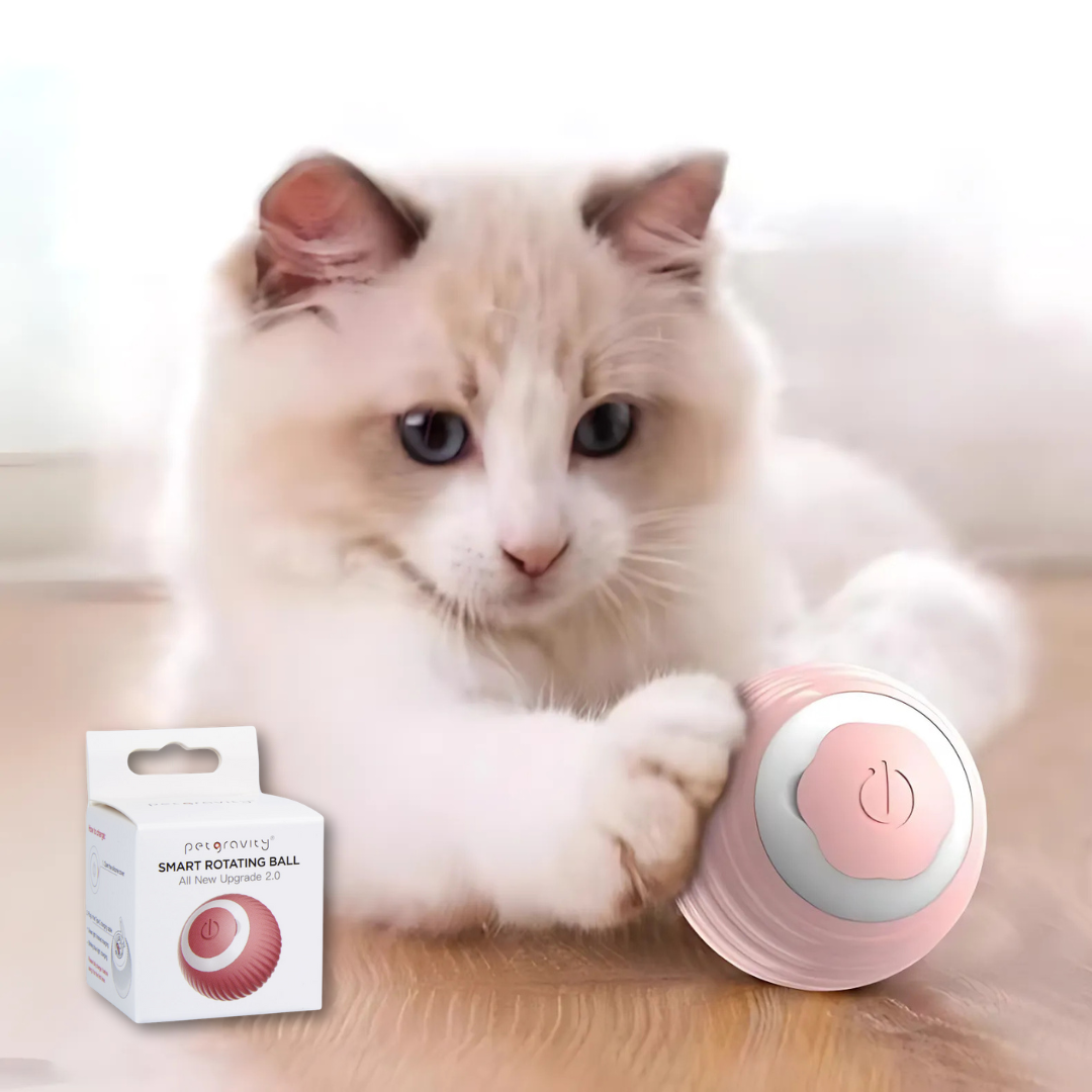 Smart Rotating Pet Ball - Keep Your Pets Engaged and Happy  🐾