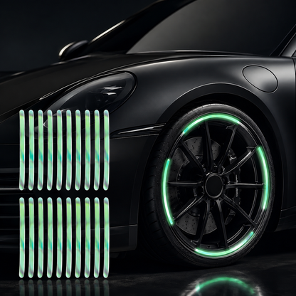 Reflective Wheel Rim Stickers