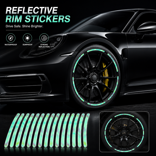 Reflective Wheel Rim Stickers
