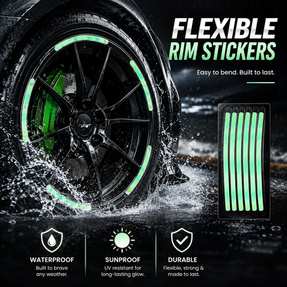 Reflective Wheel Rim Stickers