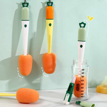 3 in 1 Multi-functional Carrot Brush