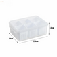 6 Grid Fridge Food Storage Organizer | Preserving Freshness of Cut Veggies and Fruits