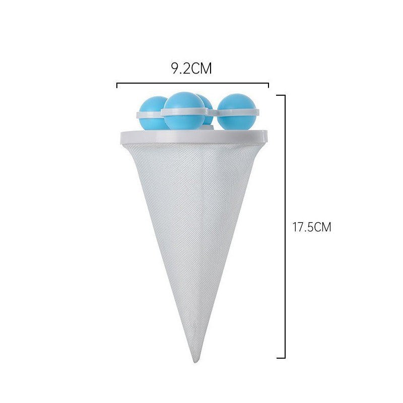 Washing Machine Hair and Lint Catcher (3 Pcs) +(Free 5Pcs Cleaner Tablets)