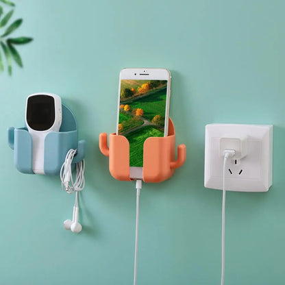Multi-functional Wall Mounted Holder with Side Hooks (Pack of 4)