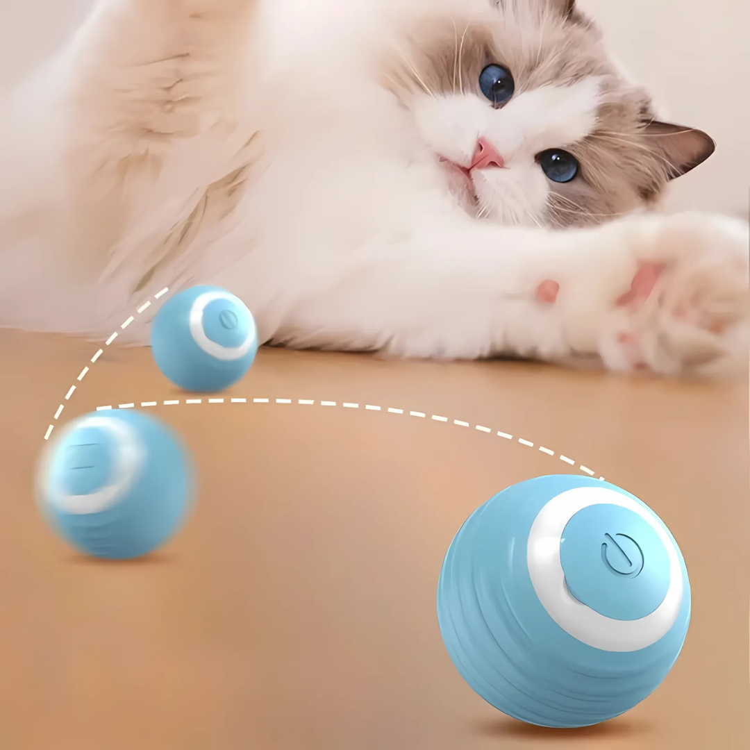 Smart Rotating Pet Ball - Keep Your Pets Engaged and Happy  🐾