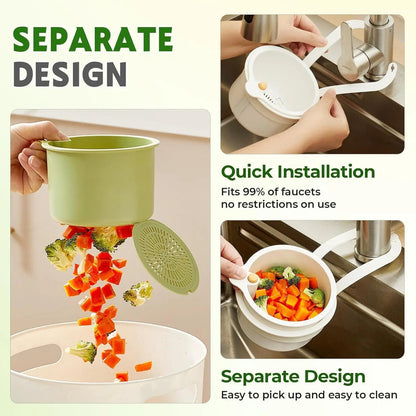 Hanging Sink Drain Basket and Strainer