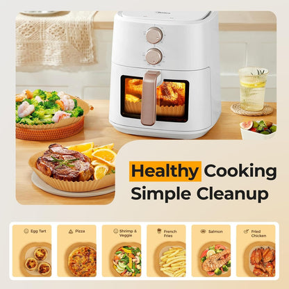 Air Fryer & Microwave Liners: Pack of 100Pcs