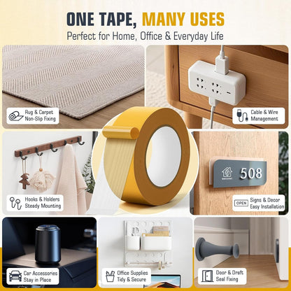 Strong Grip Double-Sided Mesh Tape (5cm*10meter)