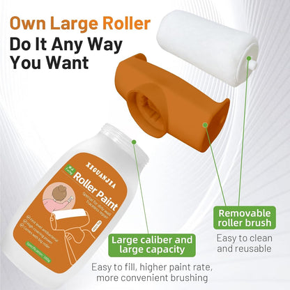 Wall Repair Roller Brush & Paint