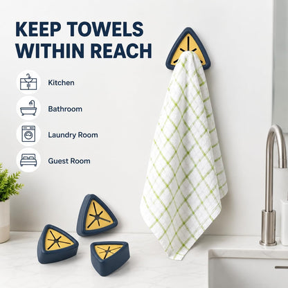 PushGrip Towel Holders