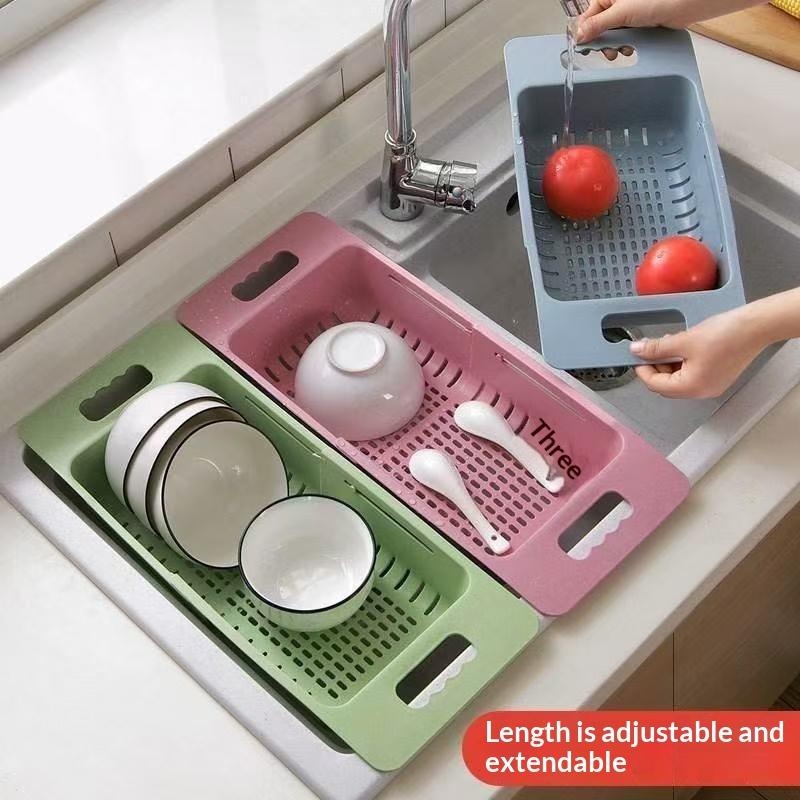 Expandable Over-the-Sink Colander