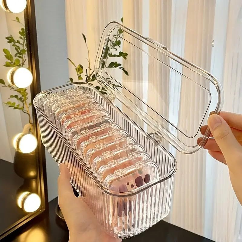 Acrylic Jewellery Organizer with 10 Inner Boxes