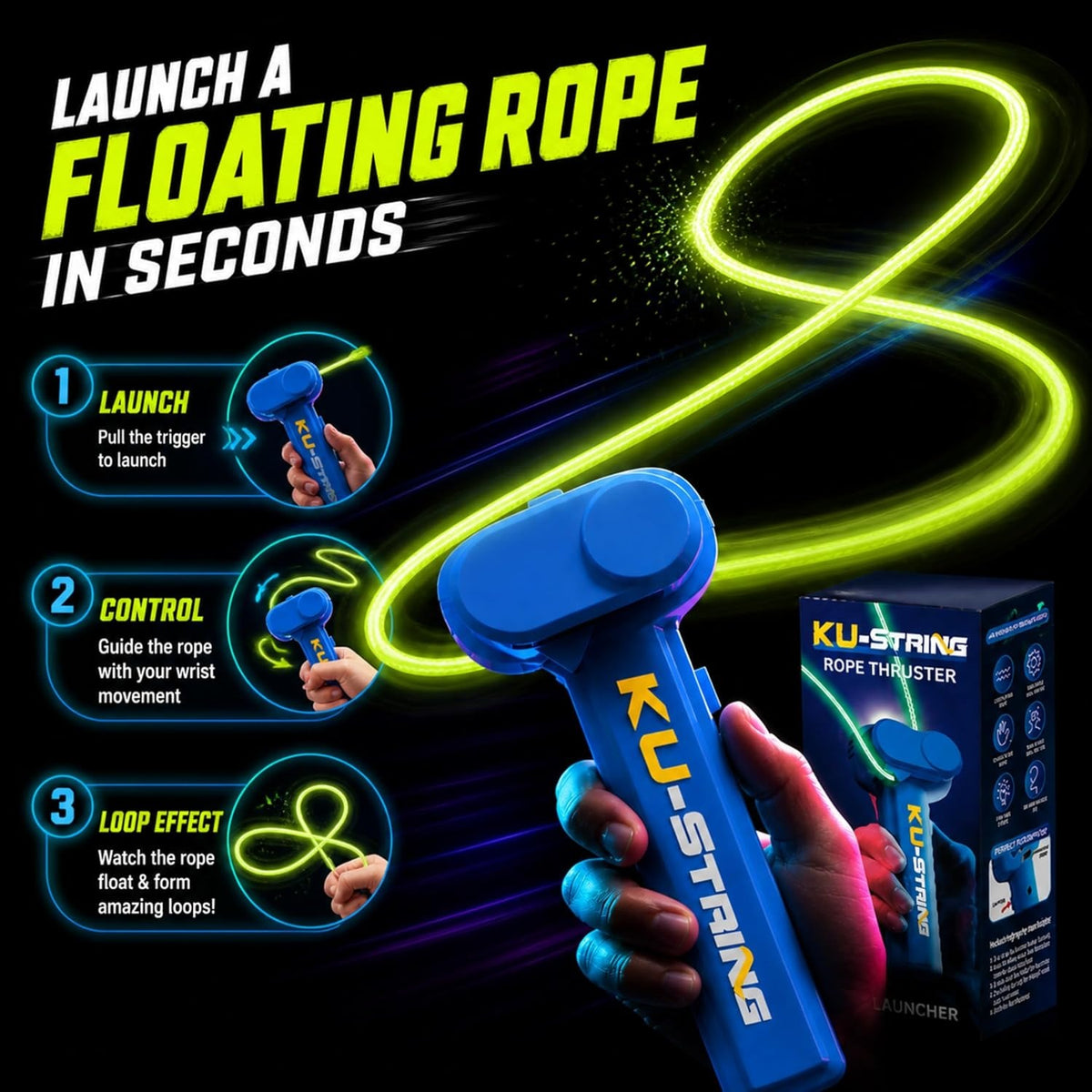 Magic Rope Launcher Toy