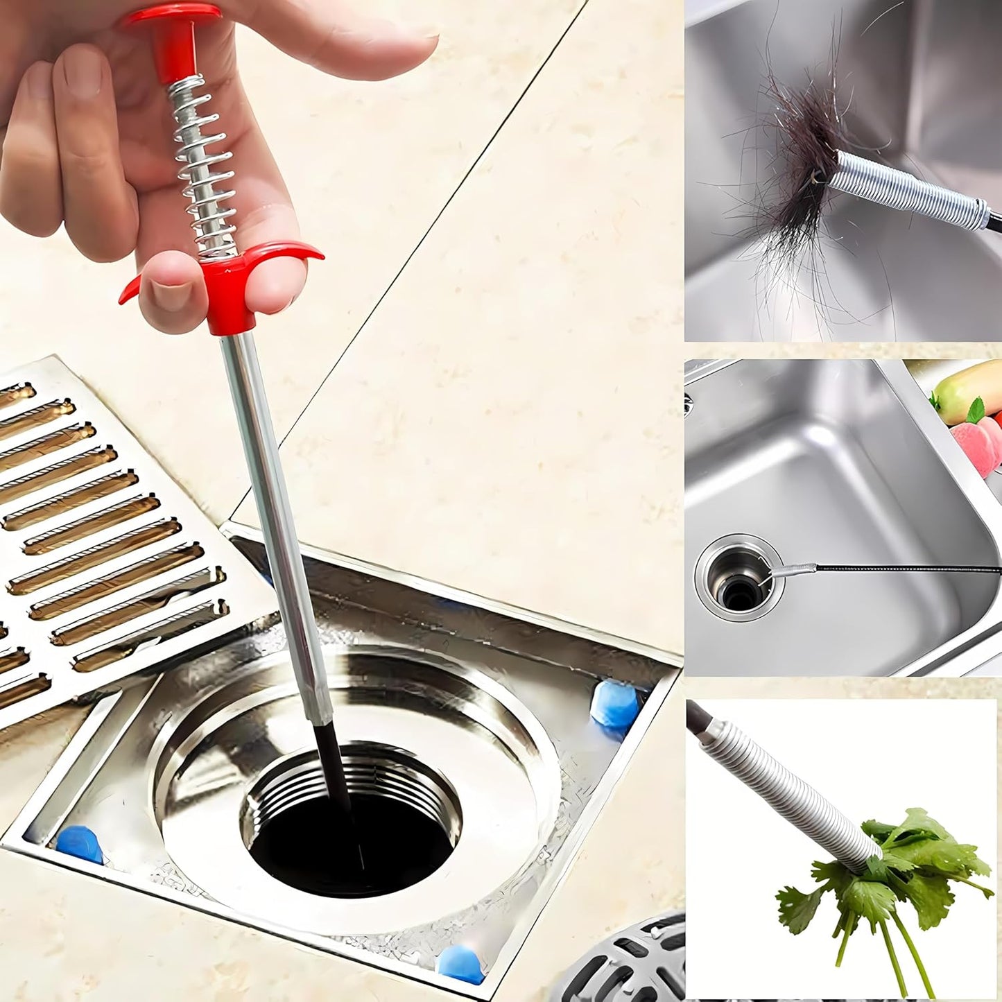 Stainless Steel Drain Cleaner (155cm)