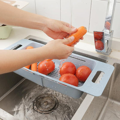Expandable Over-the-Sink Colander