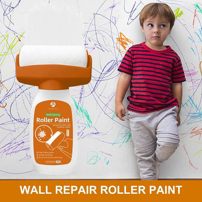 Wall Repair Roller Brush & Paint