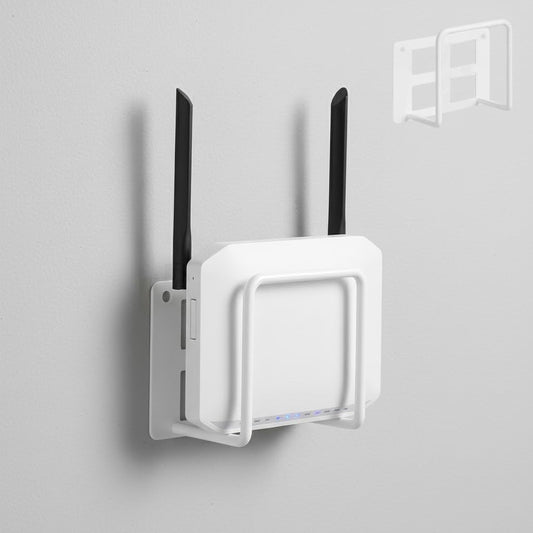 Metal Wall Mounted Shelf for WiFi Router & Modem