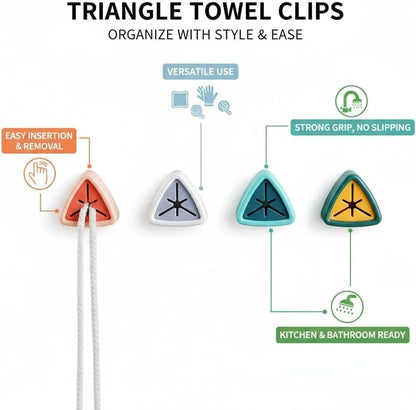 PushGrip Towel Holders