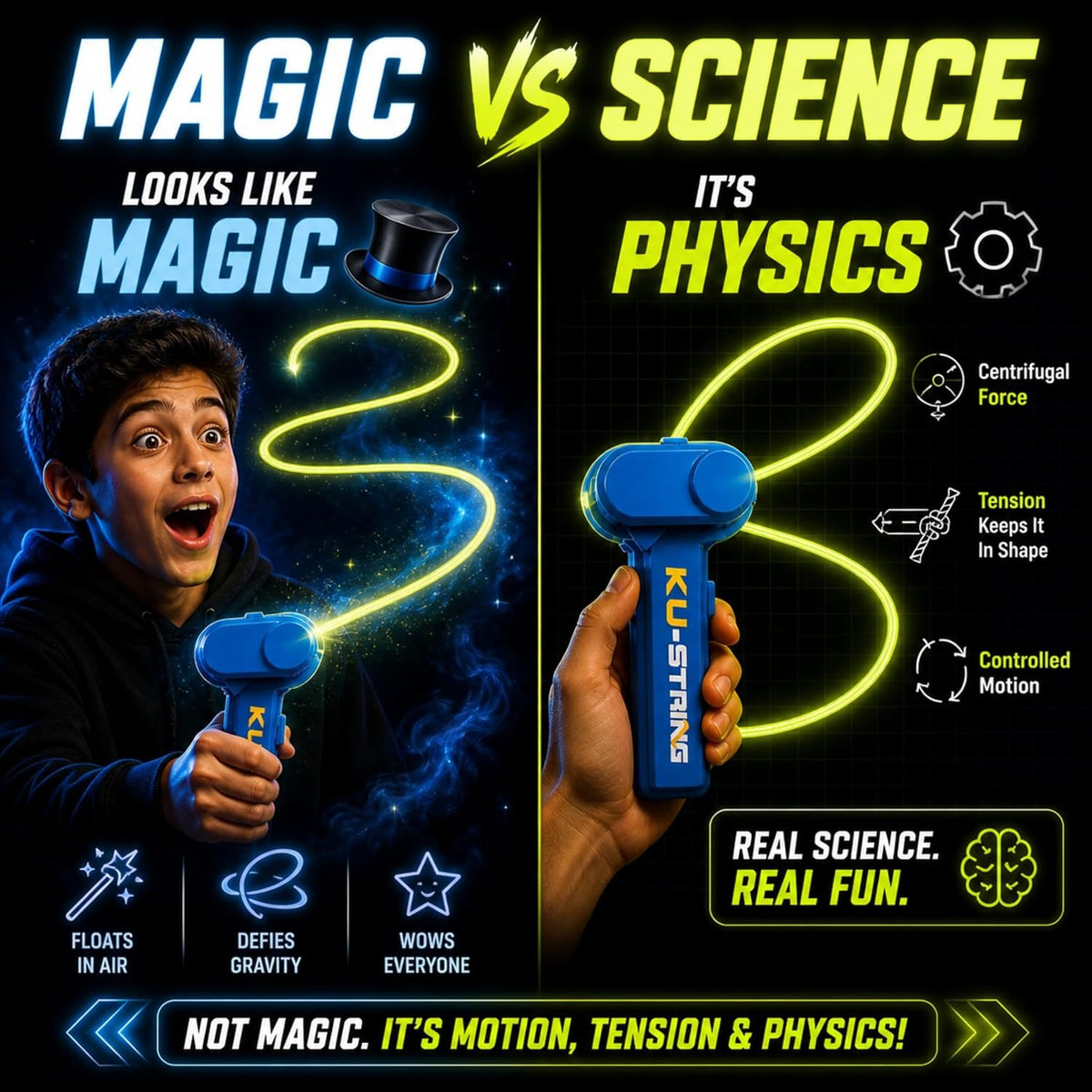 Magic Rope Launcher Toy