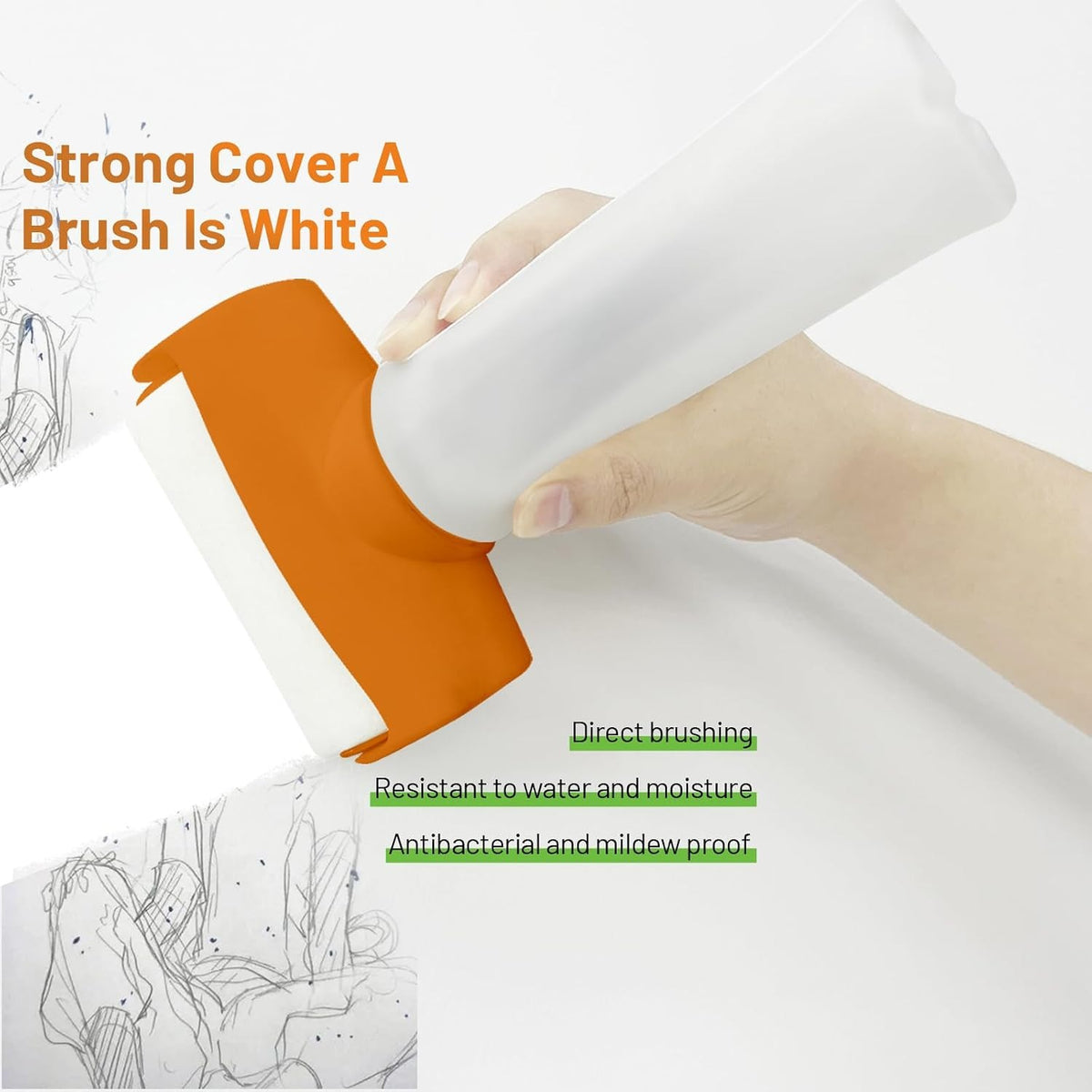 Wall Repair Roller Brush & Paint