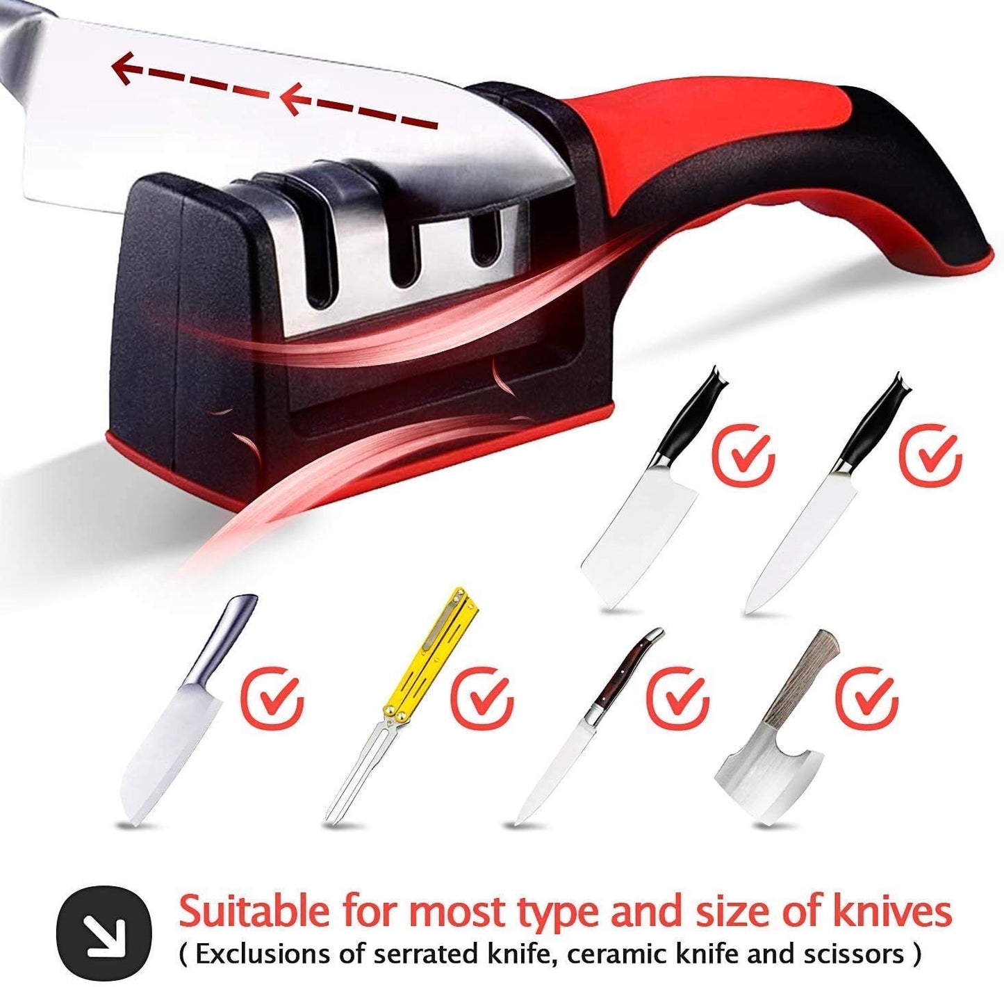 3 Stage Knife Sharpener