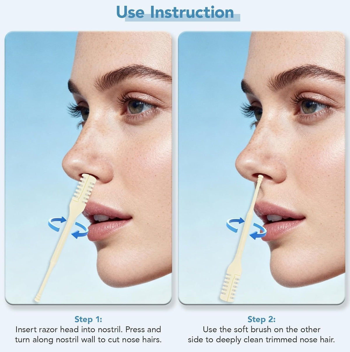 Manual Nose Hair Trimmer