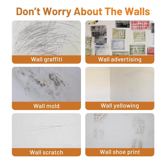 Wall Repair Roller Brush & Paint