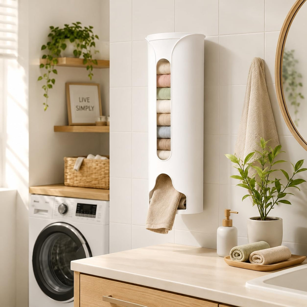 Wall-Mounted Multi-Purpose Storage Organizer
