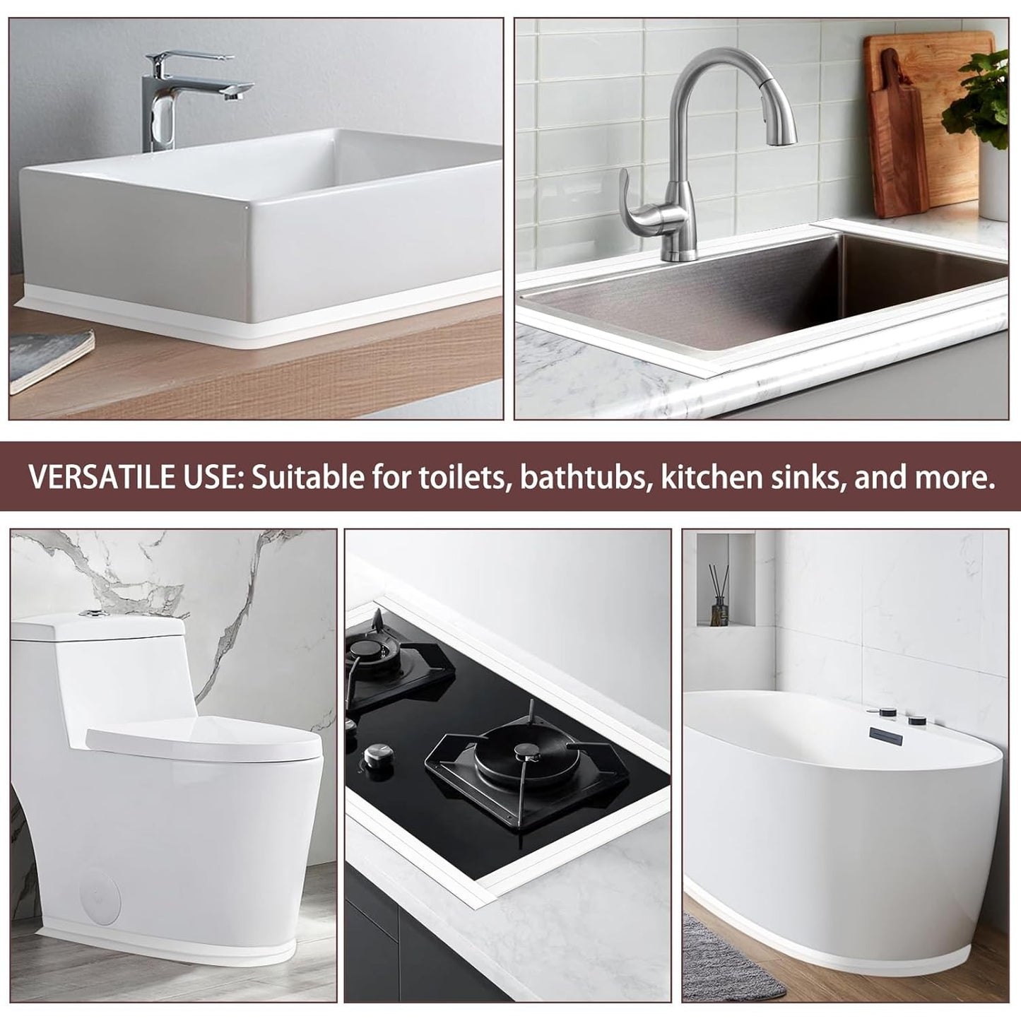 Kitchen & Bathroom Seal Strip