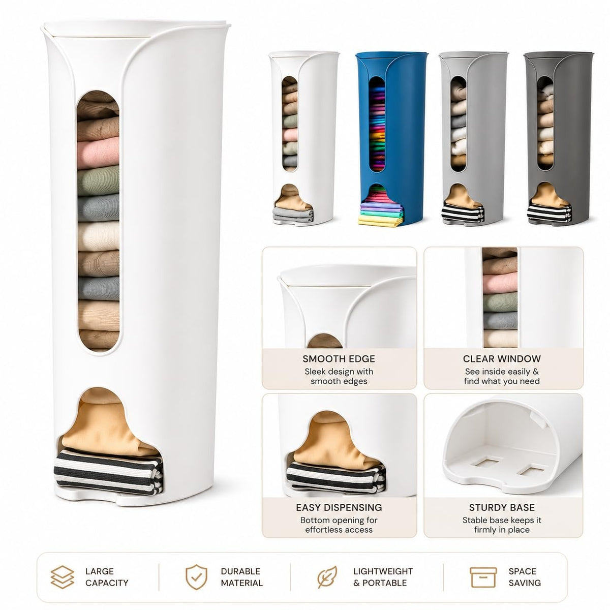 Wall-Mounted Multi-Purpose Storage Organizer