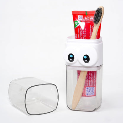 Cute Eye Travel Toothbrush Case