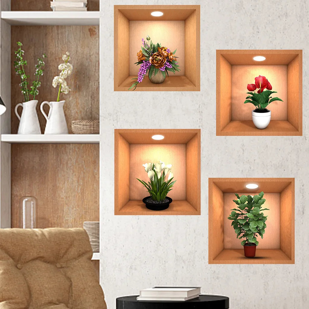 3D Wall Waterproof Decor stickers!