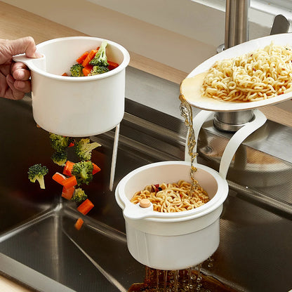 Hanging Sink Drain Basket and Strainer