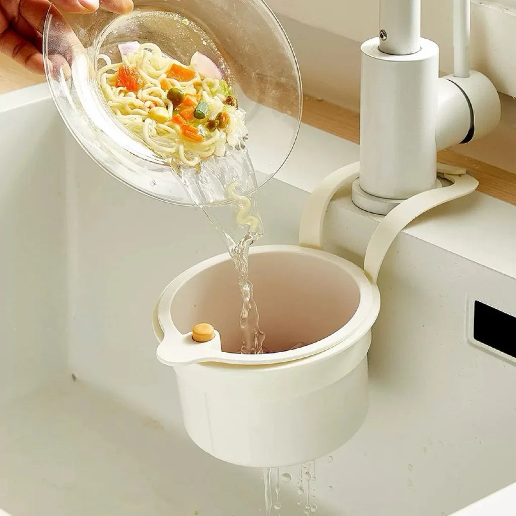 Hanging Sink Drain Basket and Strainer