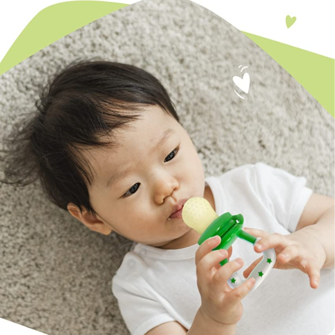 Baby food feeder pacifier